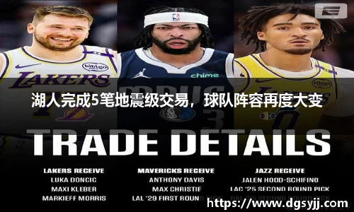 湖人完成5笔地震级交易，球队阵容再度大变